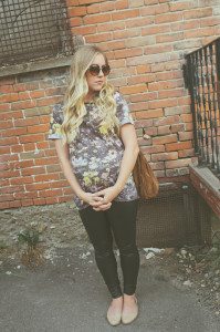 Maternity Fashion, Jordan Cidelle, 70's inspiration